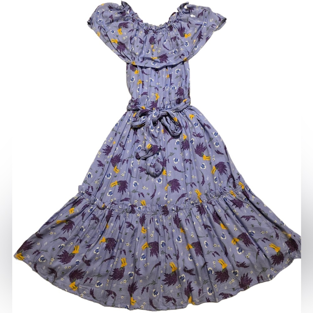 Disney Store Lavender Minnie Mouse Provincial Dress with hidden Minnie's - Picture 3 of 4